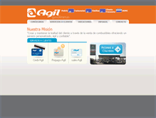 Tablet Screenshot of agilgasolineras.com